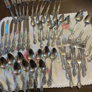 Marseille’s Vintage Flatware Rose Pattern Made in Japan Gorgeous Flatware